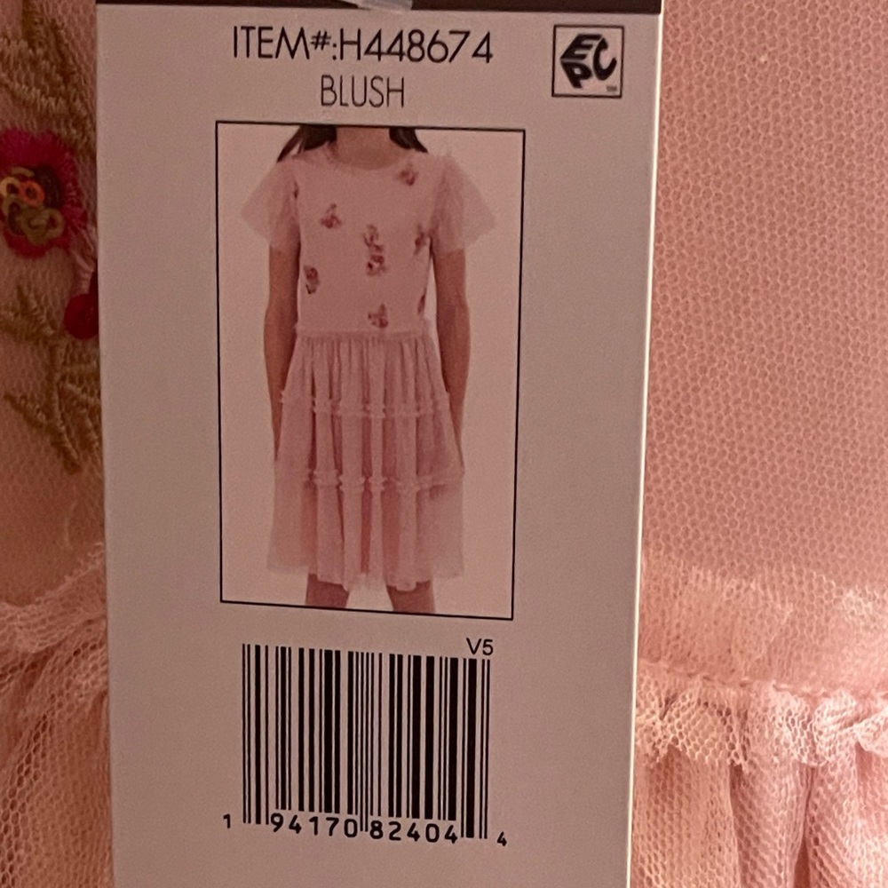 Rare Editions Pink Floral Kids Dress EASTER DRESS